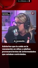 Advierten que la caída en la vacunación en niños y adultos provocará brotes de enfermedades que estaban controladas.