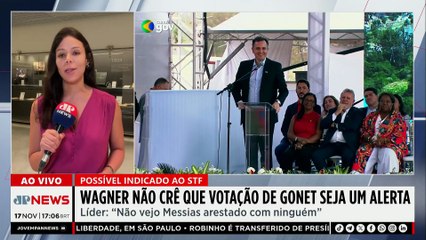Jaques Wagner não crê que votação de Gonet seja um alerta ao novo indicado ao STF