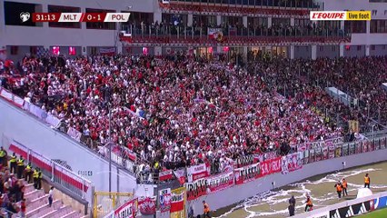 Lewandowski ouvre la marque pour la Pologne - Foot - Qualif. Coupe du monde