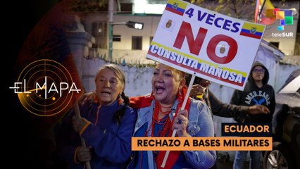 Ecuador | Rechazo a bases militares – Vector 17-11-2025