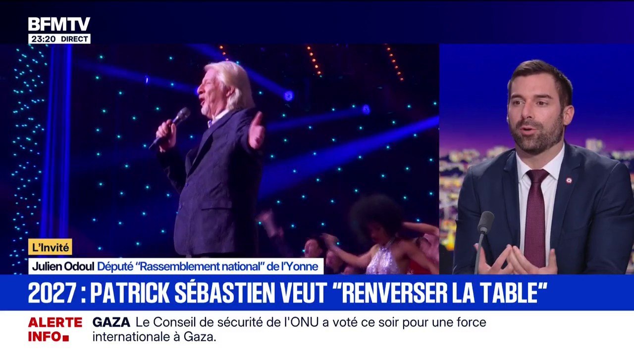 Présidentielle 2027: "Le Rassemblement national sera très clairement le favori parce qu'il incarne aujourd'hui le seul parti de rupture", déclare Julien Odoul, député RN