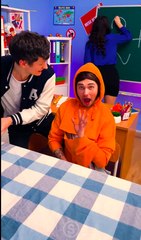 Good Thing It Was A Watermelon, Not His Head! 😱🍉 #funnyshorts #prank