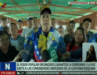 Comunidades indígenas y pueblo organizado garantizan la soberanía y la paz en la Guayana Esequiba