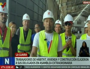 La Guaira | Minhvi realizó la elección de sus delegados para la Constituyente Obrera