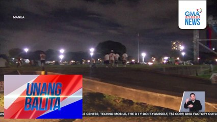 Ilang miyembro ng Iglesia Ni Cristo, nagpalipas ng gabi sa Quirino Grandstand kahit tinapos na ang protesta | Unang Balita
