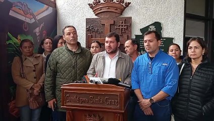 Stello Cochamanidis, presidente del Comité Pro Santa Cruz, conmina a las autoridades a priorizar el estado de las carreteras, para poder llegar con la ayuda humanitaria