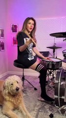 My Dog Mickey loves relaxing music 😂 Here is Bow down by @iprevailband 🤘😤