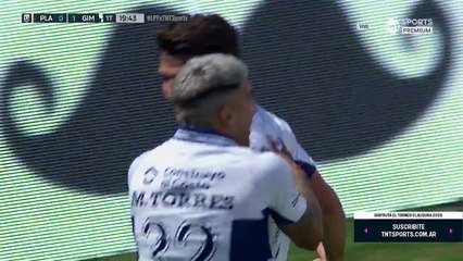 Gimnasia 1 - 0 Platense: Panaro abrió el marcador