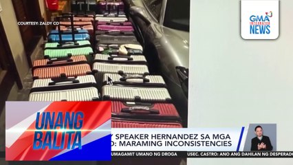 House Deputy Speaker Puno, tinawag na imbentong kuwento ang mga pahayag ni Zaldy Co | Unang Balita