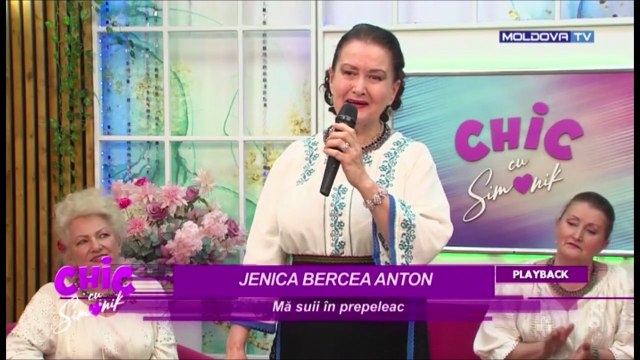 Jenica Bercea Anton - Ma suii in prepeleac (Chic cu Simonik - Moldova TV - 08.11.2025)