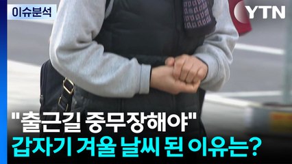 [뉴스UP] "출근길 중무장해야"...갑자기 겨울 날씨 된 이유는? / YTN