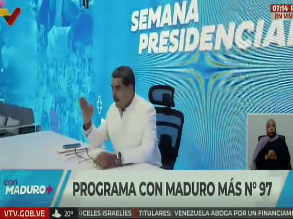 Presidente Maduro: Nosotros somos gente coherente y planificada con un proyecto histórico