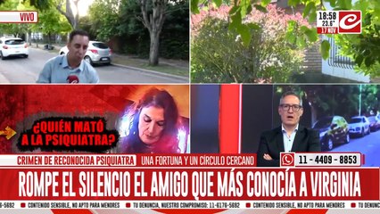 Crimen de reconocida psiquiatra: "El detenido le manejaba la plata"