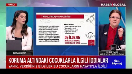 Aile ve Sosyal Hizmetler Bakanı Derya Yanık'tan koruma altındaki çocuklarla ilgili iddialara yanıt