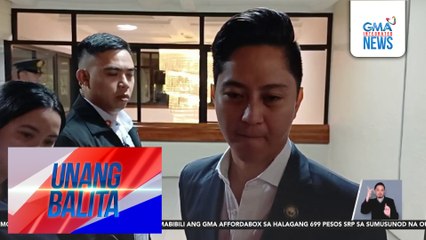 Rep. Sandro Marcos, pinabulaanan ang alegasyon ni Sen. Marcos sa kanilang pamilya kaugnay sa paggamit umano ng ilegal na droga | Unang Balita