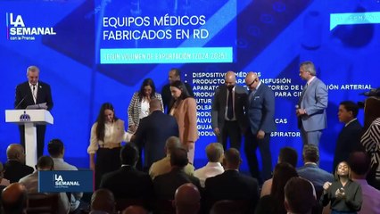 Presidente Abinader destaca que en RD operan 42 empresas de manufactura de equipos médicos