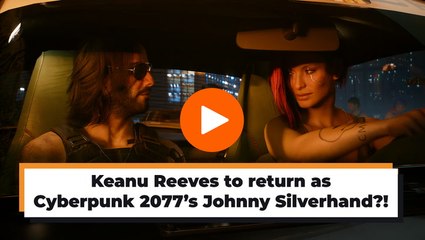 Keanu Reeves returning as Cyberpunk 2077’s Johnny Silverhand would be a dream come true