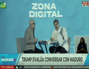Presidente Nicolás Maduro: La paz, el diálogo y la diplomacia no tienen alternativas