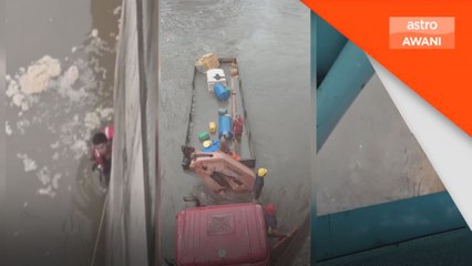 Lelaki dihanyutkan kepala air di Sungai Klang