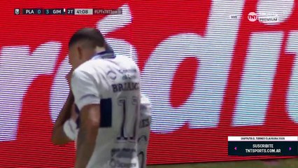 Gimnasia 3 - 0 Platense: Franco Torres marcó el tercero