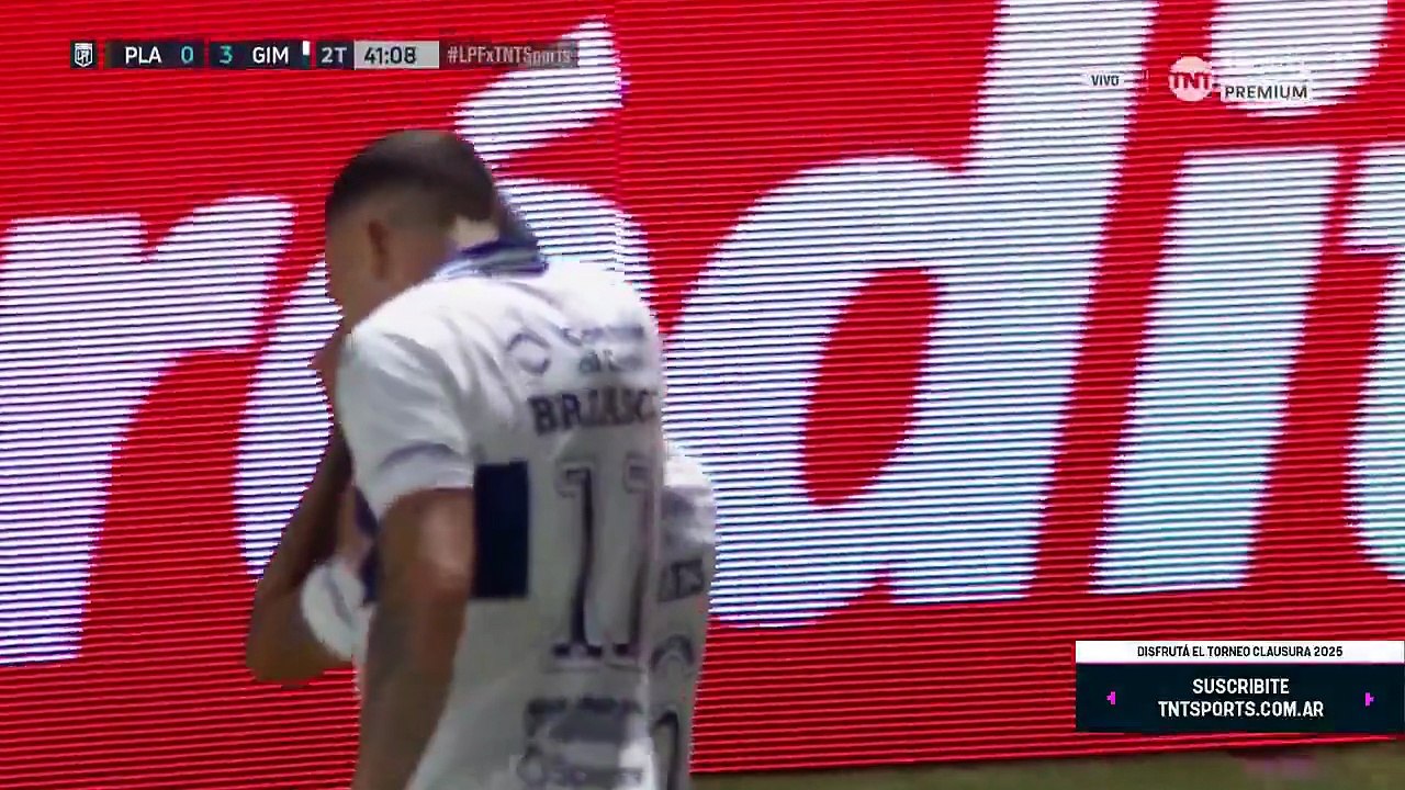 Gimnasia 3 - 0 Platense: Franco Torres marcó el tercero