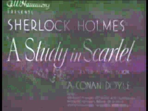 A Study in Scarlet (1933) – Classic Sherlock Holmes Mystery