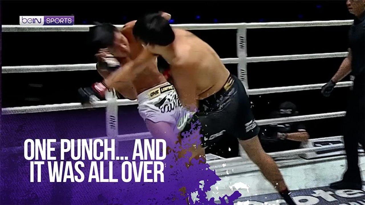 One punch… and it was all over