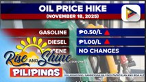 Taas-presyo sa mga produktong petrolyo, epektibo ngayong araw