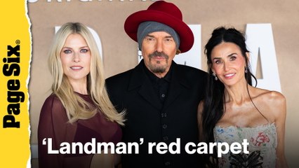 Landman UK premiere red carpet: Ali Larter, Demi Moore, Billy Bob Thornton