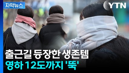 [자막뉴스] 올해 첫눈 내린 제주... 영하권 강추위에 기온 '뚝' / YTN