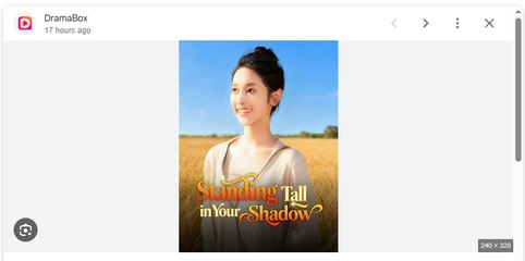 Standing Tall in Your Shadow Chinese Drama - English Sub
