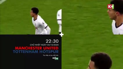 Super Sunday trên K+PM HD : Manchester United - Tottenham Hotspur (4/10/2020)