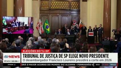 Tribunal de Justiça de SP elege novo presidente para o biênio 2026-2027