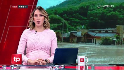 El gobernador cruceño llegó a Samaipata con ayuda humanitaria