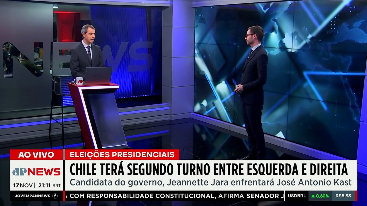 Eleições no Chile: Disputa vai para o 2º turno entre direita e esquerda