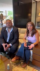 Video de la senadora junto al trabajador de Bolt pidiendo disculpas.