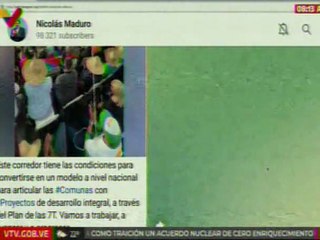 Pdte. Maduro: Corredor Caracas-La Guaira articulará comunas con proyectos de desarrollo integral