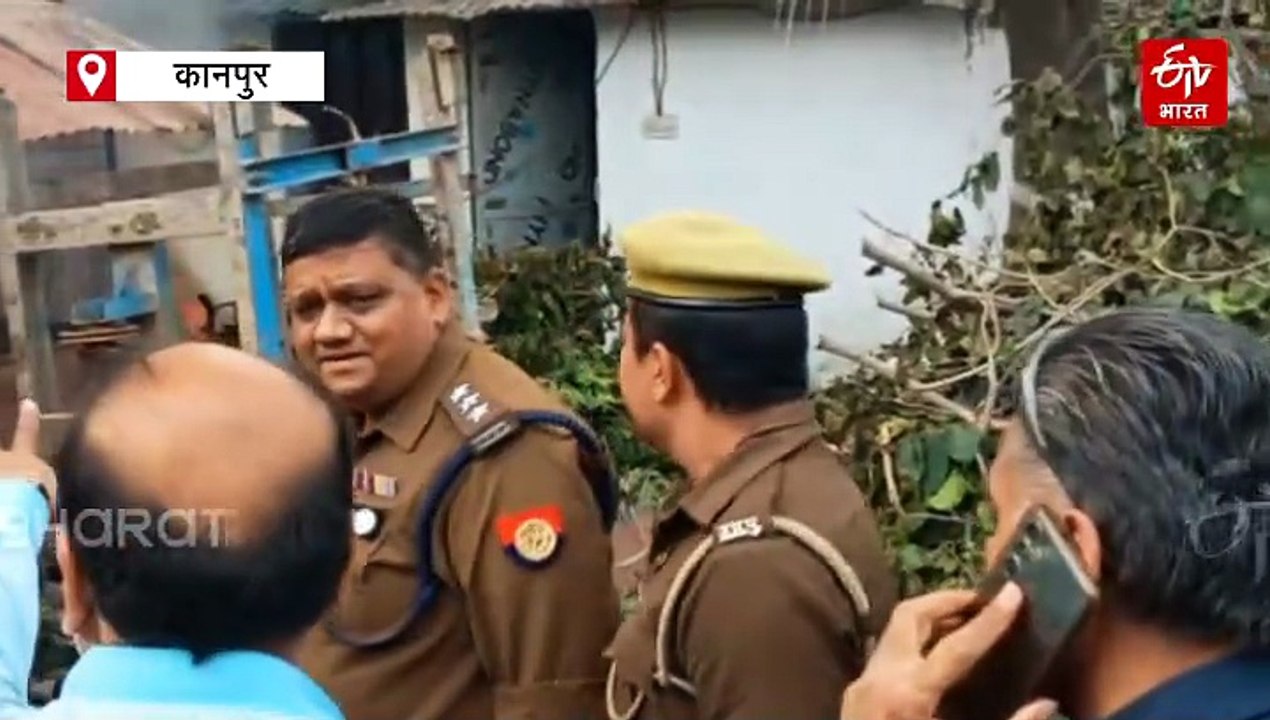 धमाकों से दहला कानपुर; स्क्रैप गोदाम में लगी भीषण आग लगने से इलाके में मचा हड़कंप