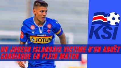 Un joueur islandais victime d’un arrêt cardiaque en plein match