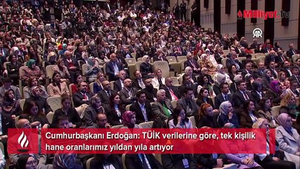 Cumhurbaşkanı Erdoğan: Evleneceklere yılbaşından itibaren daha yüksek destek vereceğiz
