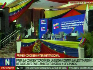 Celebrado congreso de concientización contra la legitimación de capitales en el sector turismo y casinos