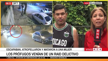 Choque fatal que mató a Paola Lonzo, embestida por delincuentes