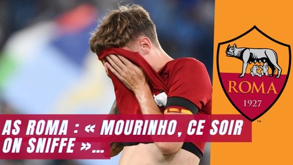 WTF/ AS Roma - « Mourinho, ce soir on sniffe »… Nicola Zalewski est dans de salles draps...