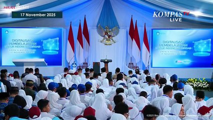 Presiden Prabowo Tiba-Tiba Berhenti Tanya Jawab dengan Guru di Peluncuran Digitalisasi Pembelajaran