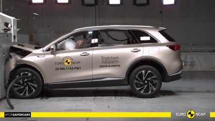 MG MGS6 EV - Crash & Safety Tests - 2025