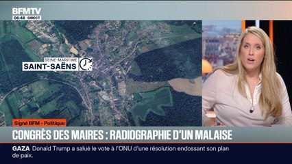 SIGNÉ BFM - Avec l'augmentation des démissions d'élus locaux, le congrès des maires de France s'ouvre dans un contexte tendu