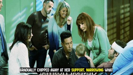 Laura faints when the identity of the new mayor is announced ABC General Hospita