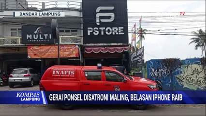 Gerai Ponsel Disatroni Maling, Belasan Iphone Raib