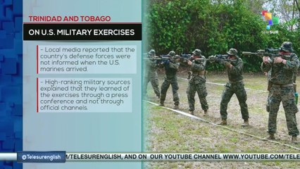 Trinidad and Tobago l On U.S. military exercises
