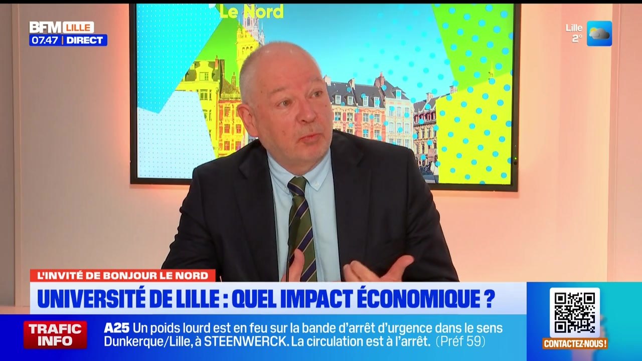 L'invité de Bonjour Lille du mardi 18 novembre 2025 - Régis Bordet